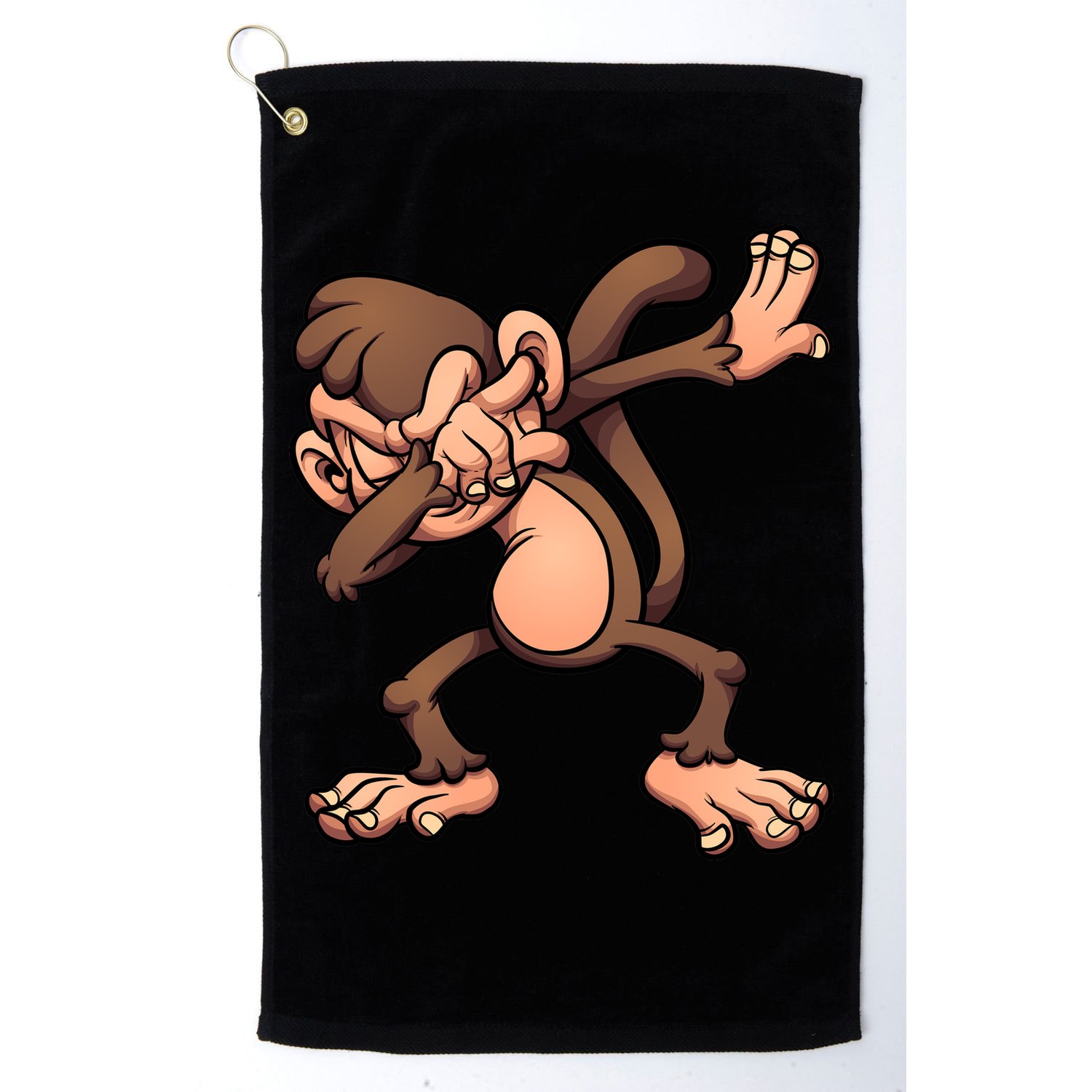 Dabbing Monkey Golf Towel
