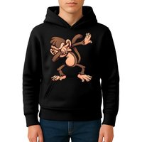 Dabbing Monkey Kids Hoodie