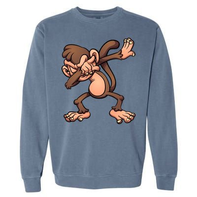 Dabbing Monkey Garment-Dyed Sweatshirt