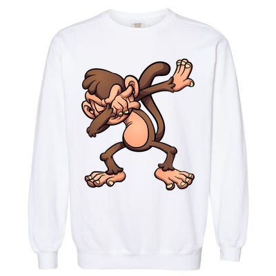 Dabbing Monkey Garment-Dyed Sweatshirt