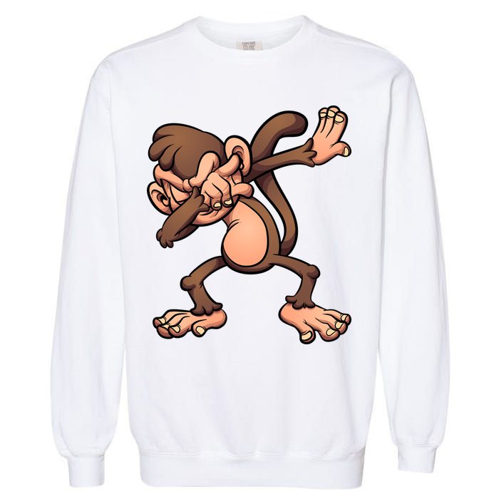 Dabbing Monkey Garment-Dyed Sweatshirt