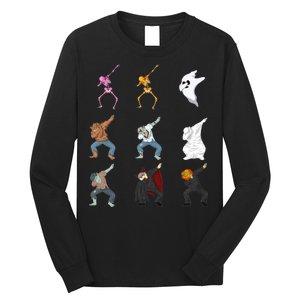 Dabbing Monsters Long Sleeve Shirt