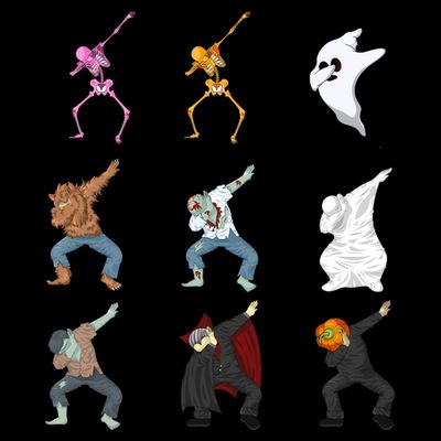 Dabbing Monsters T-Shirt
