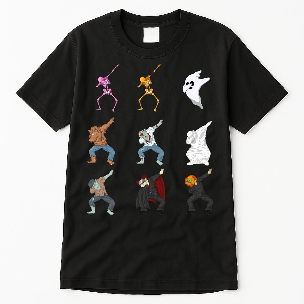 Dabbing Monsters Tall T-Shirt