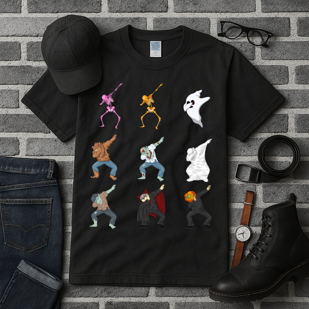 Dabbing Monsters Tall T-Shirt