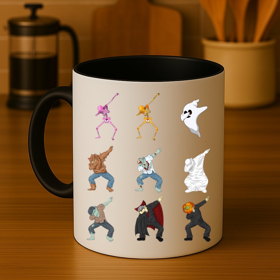 Dabbing Monsters Mug