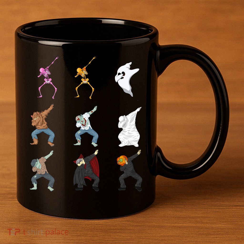 Dabbing Monsters 11oz C Handle Ceramic Mug
