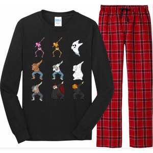 Dabbing Monsters Long Sleeve Pajama Set