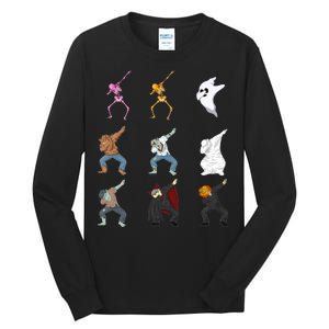 Dabbing Monsters Tall Long Sleeve T-Shirt