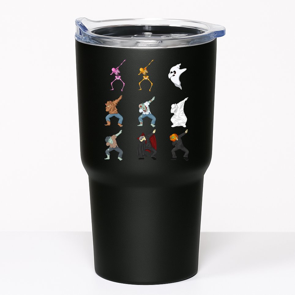 Dabbing Monsters Tumbler