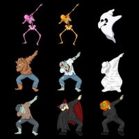 Dabbing Monsters Cooling Performance Long Sleeve Crew