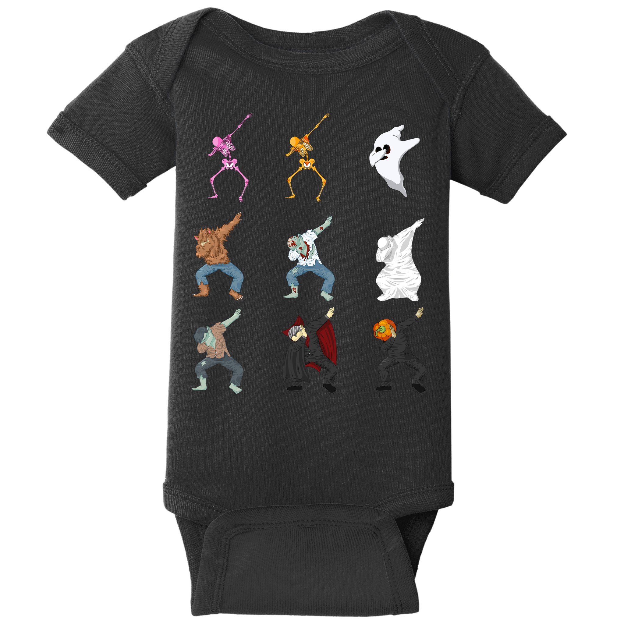 Dabbing Monsters Baby Bodysuit