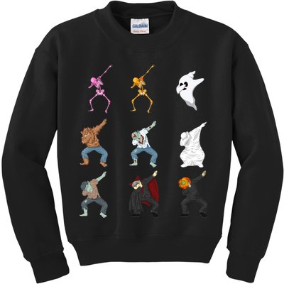 Dabbing Monsters Kids Sweatshirt