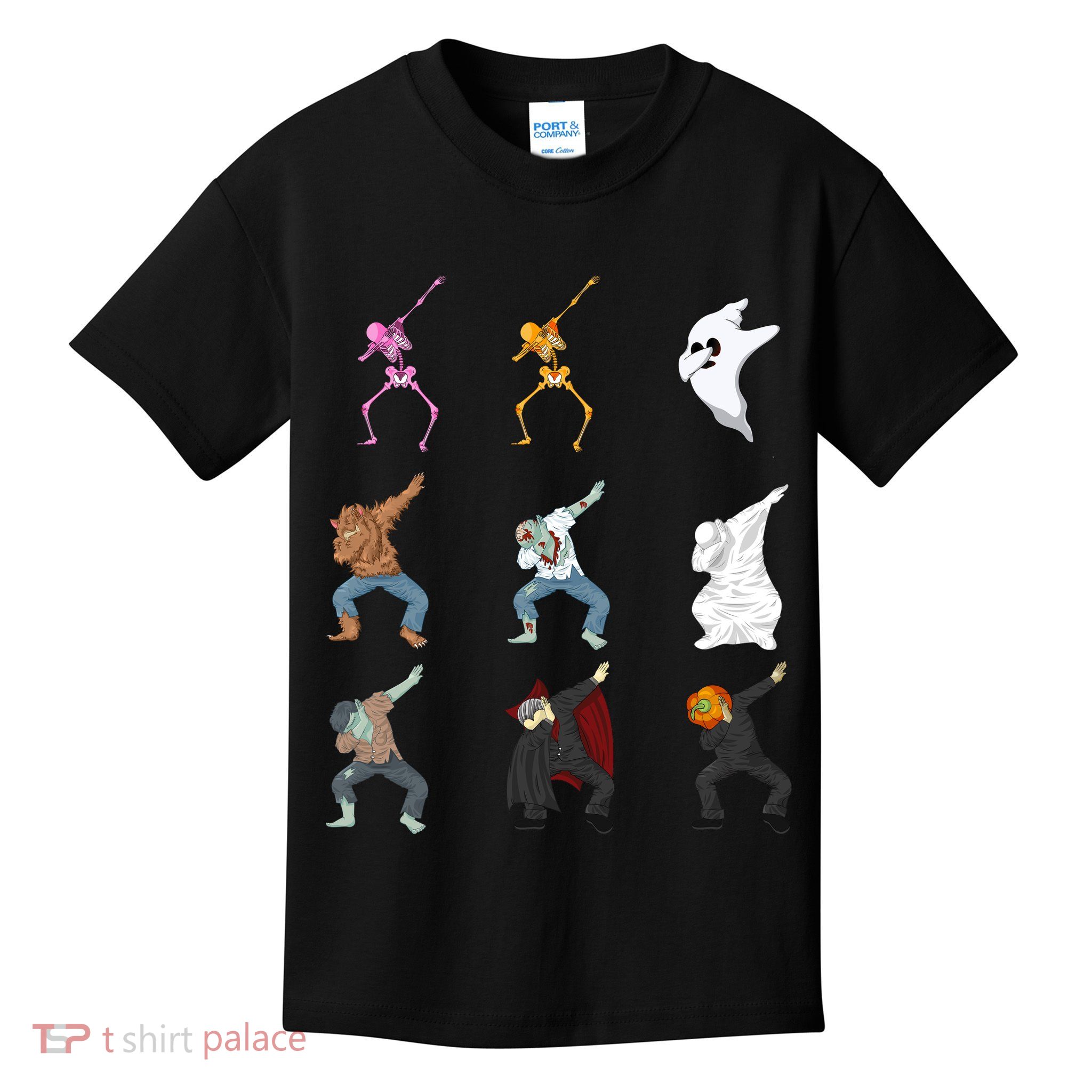Dabbing Monsters Kids T-Shirt