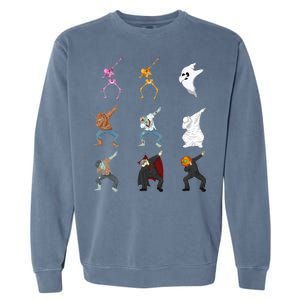 Dabbing Monsters Garment-Dyed Sweatshirt