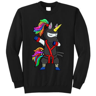 Dabbing ninja unicorn Sweatshirt