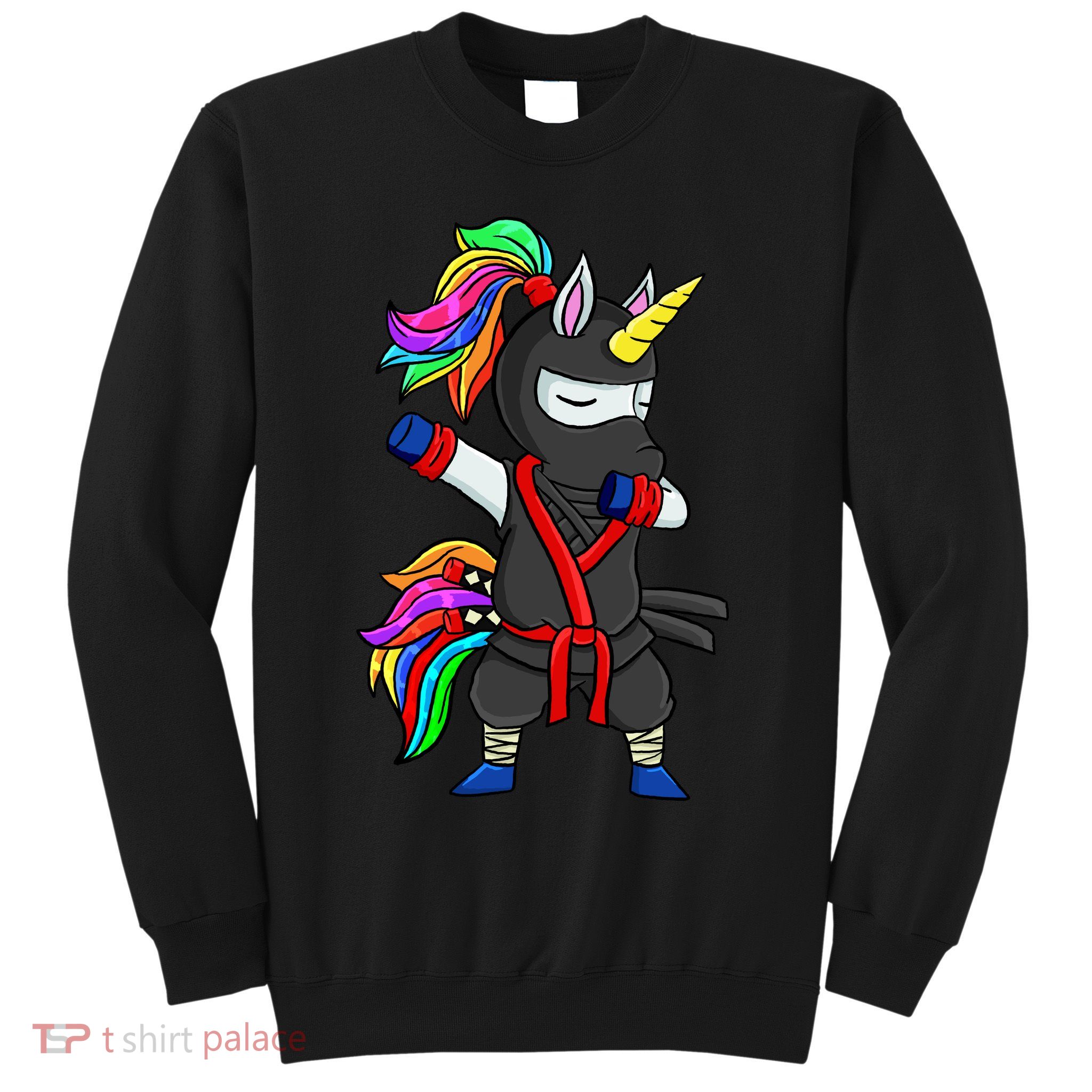 Dabbing ninja unicorn Sweatshirt