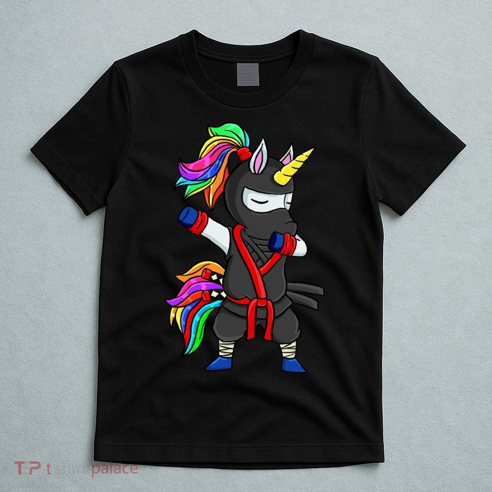 Dabbing ninja unicorn T-Shirt