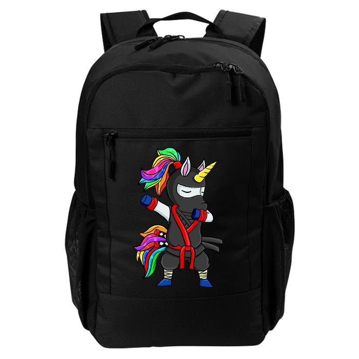 Dabbing ninja unicorn Backpack