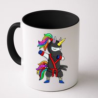 Dabbing ninja unicorn Mug