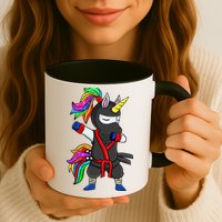 Dabbing ninja unicorn Mug