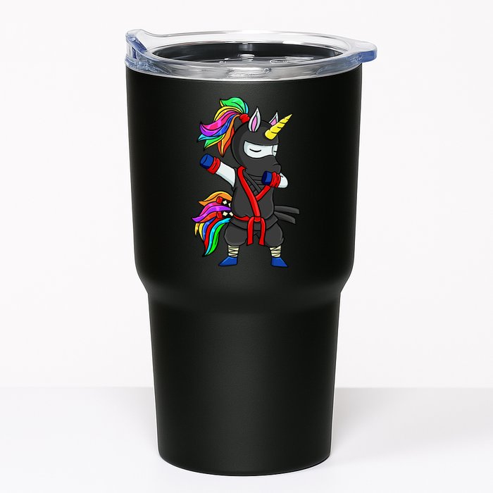 Dabbing ninja unicorn Tumbler