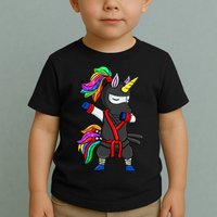 Dabbing ninja unicorn Toddler T-Shirt