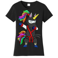 Dabbing ninja unicorn Women's T-Shirt