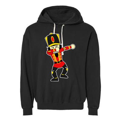 Dabbing Nutcracker Garment-Dyed Fleece Hoodie