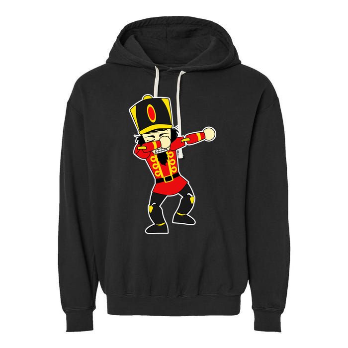Dabbing Nutcracker Garment-Dyed Fleece Hoodie