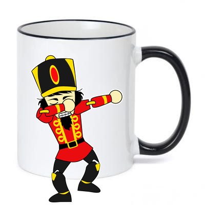 Dabbing Nutcracker 11oz Black Color Changing Mug