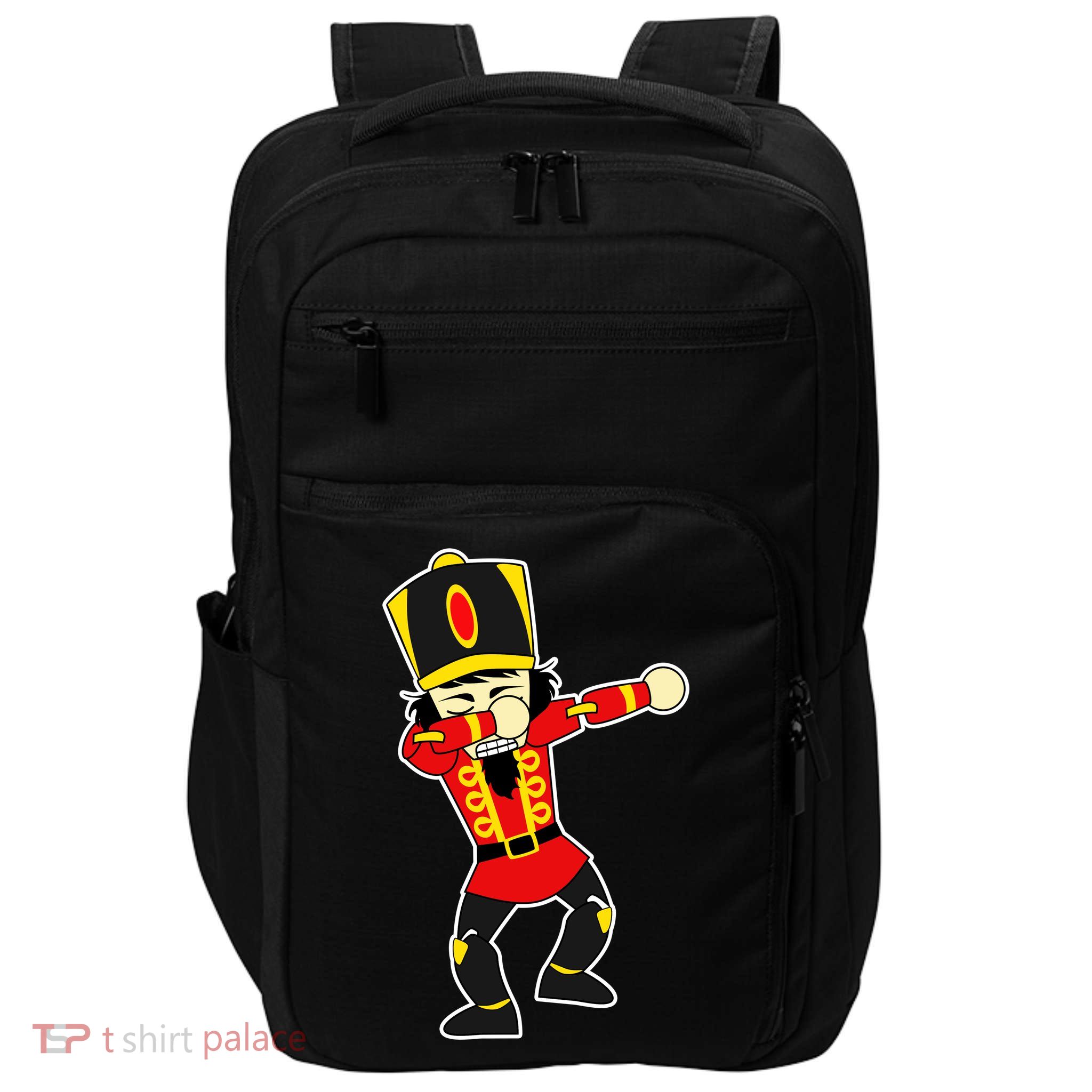 Dabbing Nutcracker Impact Tech Backpack