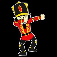 Dabbing Nutcracker Bucket Hat