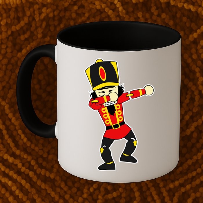 Dabbing Nutcracker Mug