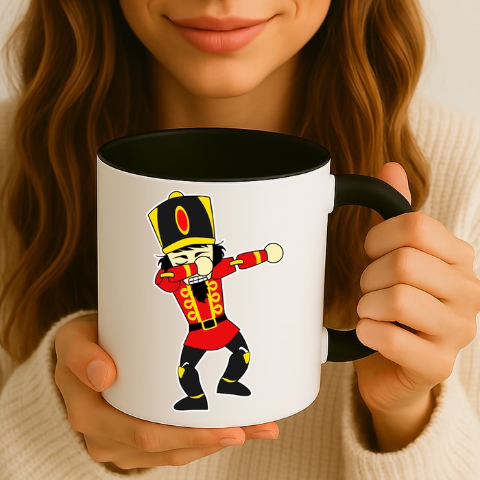 Dabbing Nutcracker Mug
