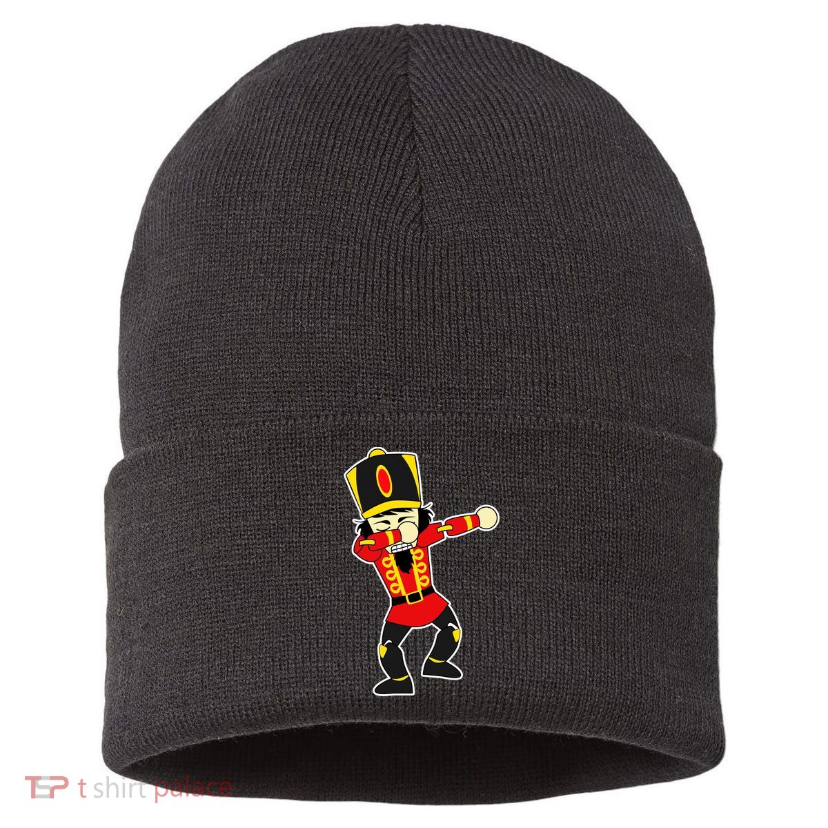 Dabbing Nutcracker Sustainable Knit Beanie