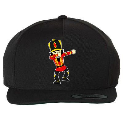 Dabbing Nutcracker Wool Snapback Cap