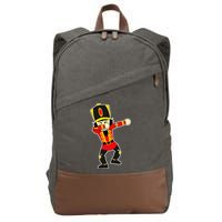 Dabbing Nutcracker Cotton Canvas Backpack