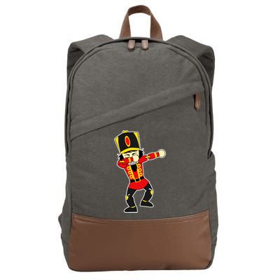 Dabbing Nutcracker Cotton Canvas Backpack