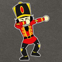 Dabbing Nutcracker Cotton Canvas Backpack