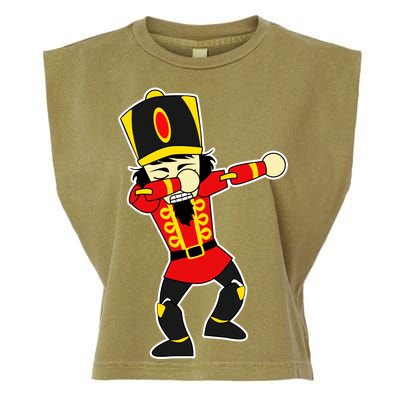 Dabbing Nutcracker Garment-Dyed Women's Muscle Tee