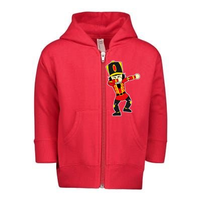 Dabbing Nutcracker Toddler Zip Fleece Hoodie