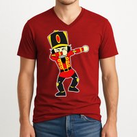 Dabbing Nutcracker V-Neck T-Shirt