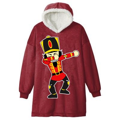 Dabbing Nutcracker Hooded Wearable Blanket