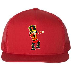 Dabbing Nutcracker Flat Bill Trucker Hat