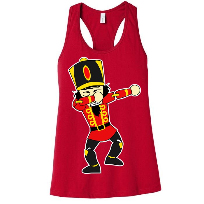 Dabbing Nutcracker Women's Racerback Tank