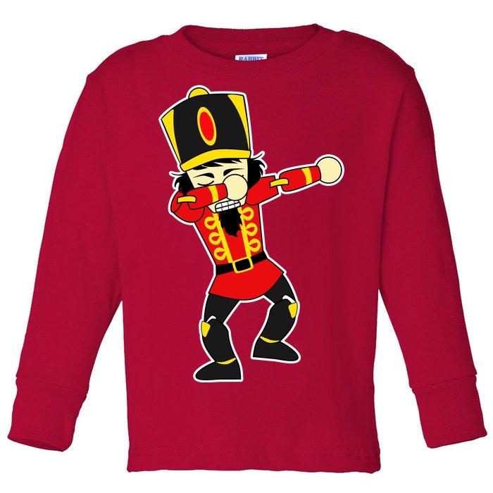 Dabbing Nutcracker Toddler Long Sleeve Shirt