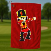 Dabbing Nutcracker Golf Towel