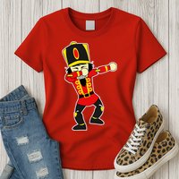 Dabbing Nutcracker Womens T-Shirt