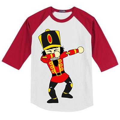 Dabbing Nutcracker Kids Colorblock Raglan Jersey